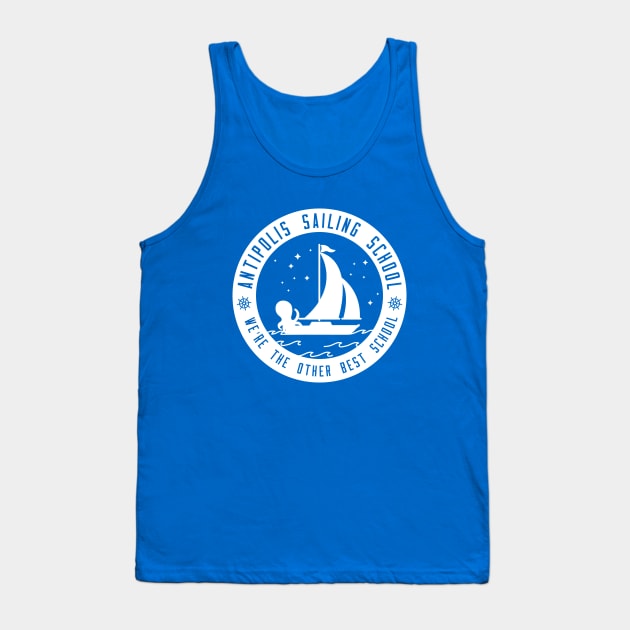 Antipolis Sailing School Tank Top by Join The Party